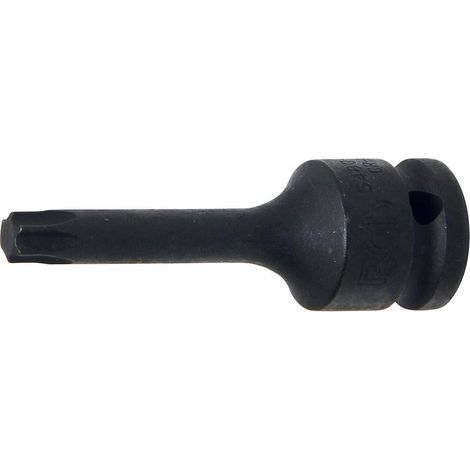 Douille à Embouts à Choc 75 mm - 12,5 mm (1/2), Profil Torx T50 - Résistante et Précise, Acier - D-Work (1/5)