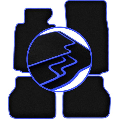Alfombrillas CARLUX-BLUE para BMW 5 E39 berlina, familiar, turismo (1996-2004) (1/5)