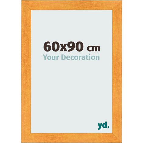 yd. - Cadre photo 60x90 - Orange - MDF - Pisa (1/5)