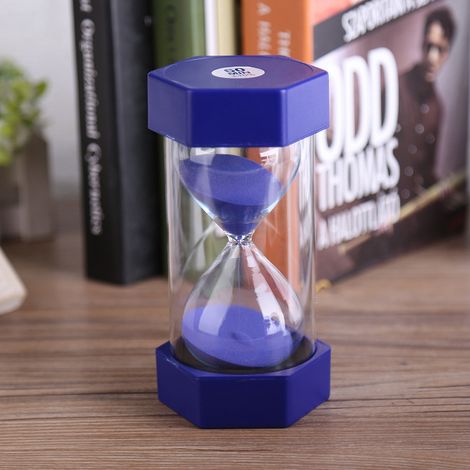 Sablier de sable coloré, minuteur 3/10/20/30/60 minutes, horloge de bureau, décoration maison, cadeau pratique (1/5)