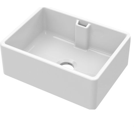 Belfast Sink C/W O/F 595x450x220 90W