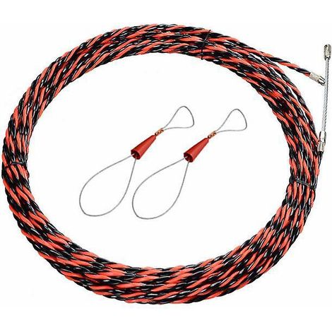 goupille De Tirage De Fil D'lectricien, 50m-5mm Diamtre De La Goupille De Tirage De Fil D'lectricien, Montage Rtractable Pour Le Tirage Et L'exten (1/5)