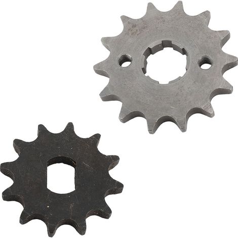 Kit de pignons 428 14T 20MM et 12T 12 x 17mm haute performance et durable pour scooters, vélos, quads et karts 50cc, 70cc, 90cc et 110cc.