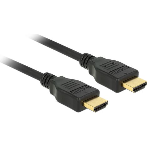 DeLOCK 84713 cable HDMI 1 m HDMI tipo A (Estándar) Negro (1/2)
