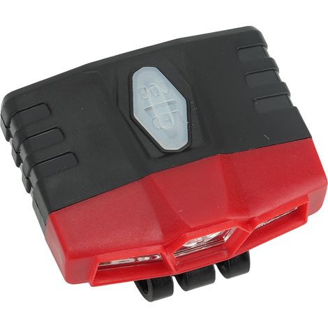 Hochleistungs-COB-LED-Stirnlampe, zwei Betriebsmodi, wasserdicht, wiederaufladbar, mit Bewegungsmelder, rot, für den Außeneinsatz. (1/5)