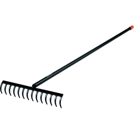 Rastrello scopa universale in acciaio al carbonio Solid FISKARS