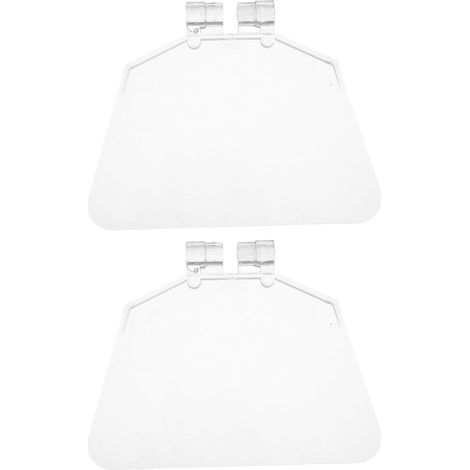 Kit De Protection Oculaire Pour Meuleuse De Banc 2pcs Plastique Résistant À La Chaleur Protection Anti-Étincelles Pour Travail Sur Table 4.53X3.66In (1/5)