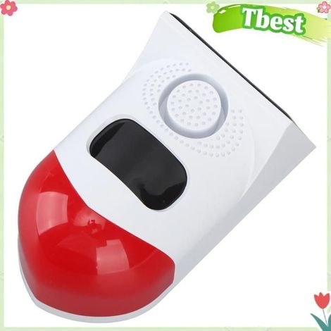 Tbest alarme solaire extérieure Alarme Solaire, Lumière de sécurité avec Capteur de Mouvement avec Angle de Détection sport gilet (1/5)