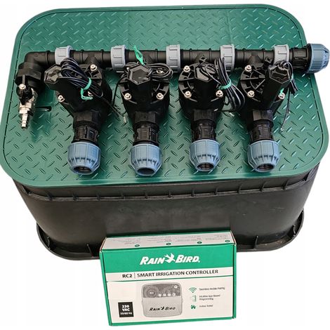 Kit Rain Bird a 4 sezioni: collettore con compressore, RC2, coppa, PE 20 (1/5)