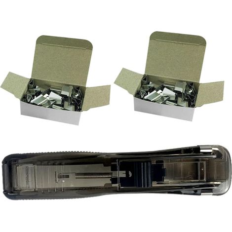Relieuse portable, pinces et agrafeuse pour le bureau l'atelier (1/5)