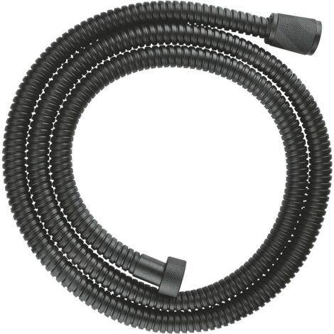 Grohe Flexibles - Flexible de douche VItalioFlex Metal Long-Life 1,5 m, noir 27502KS1