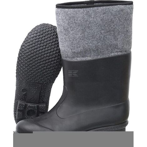Botas de goma PVC con plantillas de fieltro 42 GOPART 1965001142