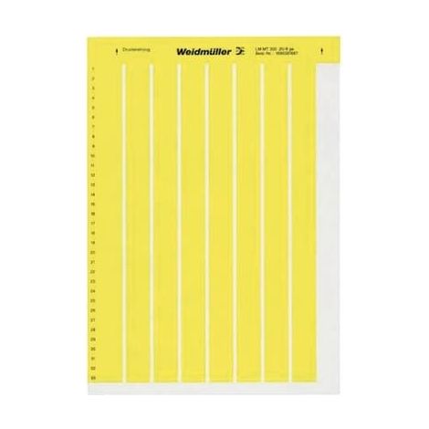 Weidmüller 1686361044-1 LM MT300 15X6 WS Etichetta per cavi LaserMark 6 x 15.2 mm Colore campo di marcatura: Bianco Num