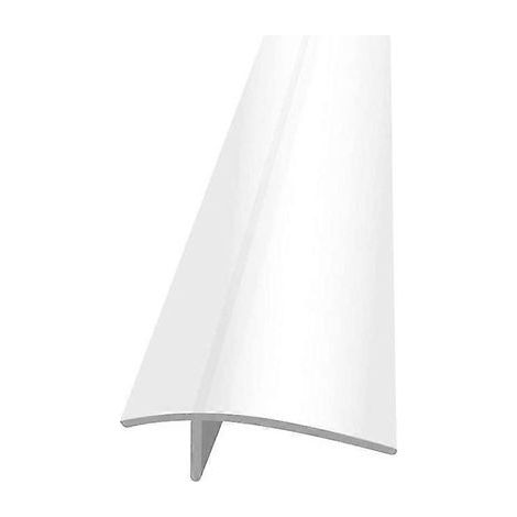 Cache-joints en silicone résistant à la chaleur pour cuisinière, remplissage flexible, protection latérale invisible pour four-53.5x5.6cm-White (1/4)