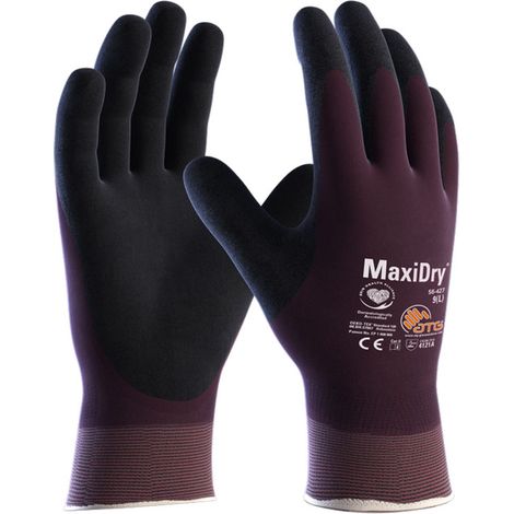 Guantes de trabajo ATG MaxiDry 56-427 - 11 (XXL) - Viola