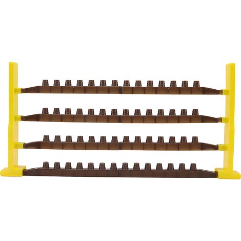 Barres de Base pour Rearing de la Reine - Cupules Multifonctions pour Apiculture - Équipement de JZBZ/Jenter/royal jelly/Nicot (1 barre) (1/4)