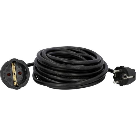 UNITEC Verlängerungskabel 5m H05VV-F 3G1,5 mm² Kupplung Verlängerung Stromkabel (1/3)