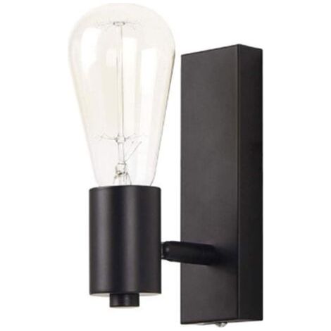 Moderne Applique Murale Éclairage Luminaire Mural Métal Industriel Lampe Murale 350° Rotatif Éclairage Luminaire Mural pour Chambre à Coucher Chevet Bureau Chambre Enfant Porche Allée(Sans Ampoule) (1/5)