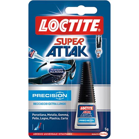 SUPER ATTAK 'ORIGINAL' Precision maxi gr. 10- 24 pezzi  - LOCTITE