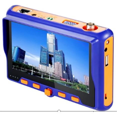Testeur de vidéosurveillance prenant en charge la caméra IP 4in1 5 "testeur Moniteur 2MP Caméra De Vidéosurveillance PTZ Test TVI CVI AHD VGA CVBS Test De Câble Vidéo Caméra De Sécurité HD1080P Testeu (1/5)