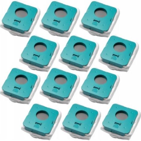 Lot de 12 sacs à poussière spécialement conçus pour les aspirateurs AreoSe et Bespoke Jet. Pièces de rechange fiables, fabriquées à partir de matériaux de haute qualité. Matériau du sac : fibres synth (1/5)