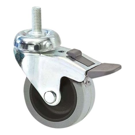 Roulette industrielle Guitel Hervieu, Acier galvanisé, Ø 80mm, 40kg ( Prix pour 1 )