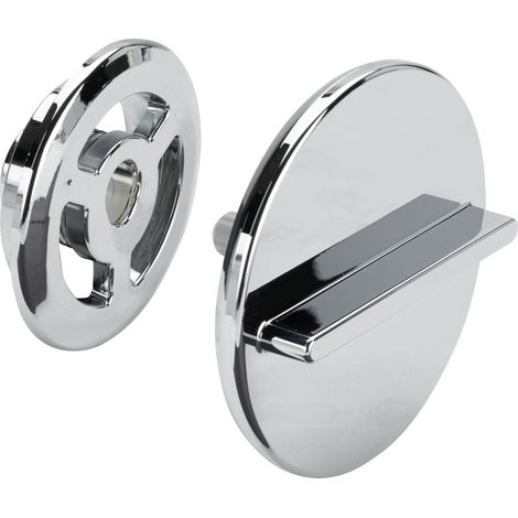 Rosette rotative Visign M3 6154.09 en plastique chromé
