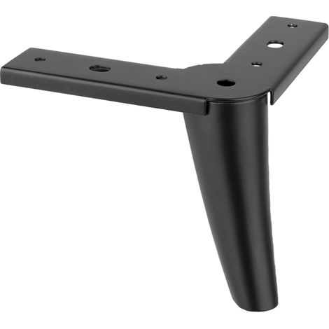 Gamba per mobili FS009 115mm nero opaco SANS MARQUE