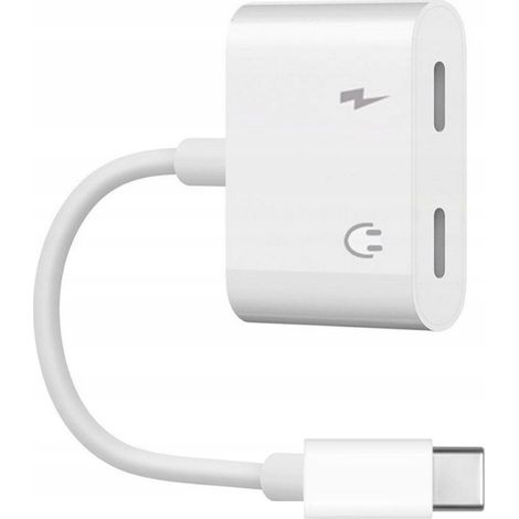 ADATTATORE CO2 2X ADATTATORE USB-C CAVO USB TIPO C PER SAMSUNG APPLE XIAOMI CON DAC