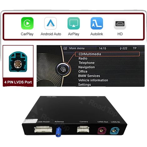 CarPlay sans fil, Contrôle vocal, Android Auto, Système CIC (1/2)