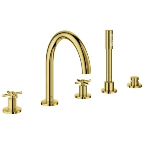 Grohe Atrio Combinación para baño y ducha 3/4" Gold, 29408GL0 (1/2)
