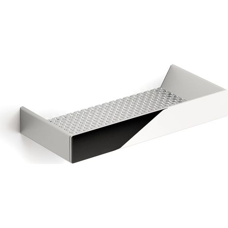 Inda - DieseIndissima Chrome L.21 H.3 cm aus poliertem Stahl