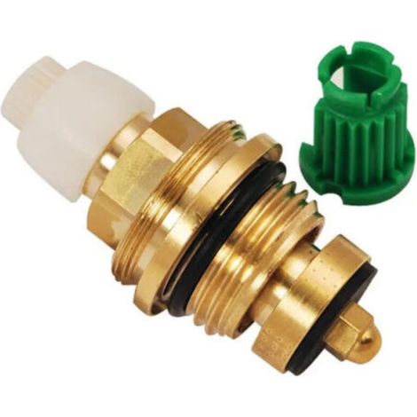 Tete A Clapet - Raccord 1/2 Pouces - Pour Mitigeur Salle De Bain - Compatible Mitigeurs A Deux Poignees - Unite (1/3)