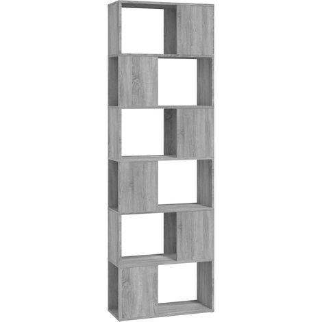 Maison Exclusive - Estantería/divisor de espacios gris Sonoma 60x (1/5)