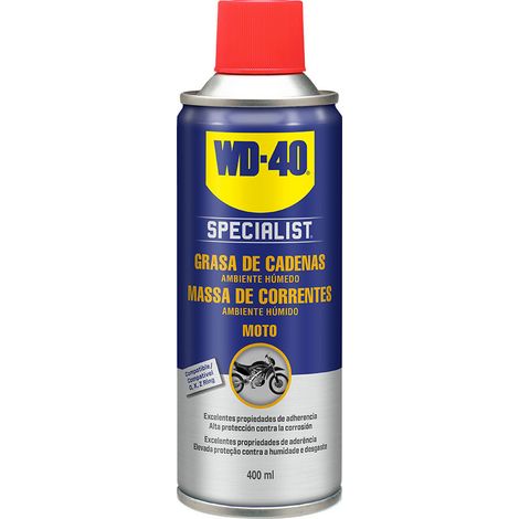 GRAISSE AÉROSOL CHAÎNE MOTO - 400 ML