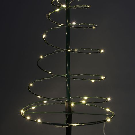 Décoration de sapin de Noël : guirlande lumineuse solaire LED pour jardin extérieur, décoration de Noël pour les fêtes (1/5)