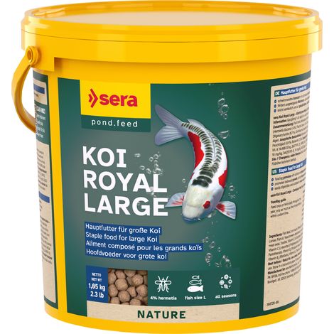 Sera Koi Royal Large - Alimento Principal para Kois a partir de 25 cm