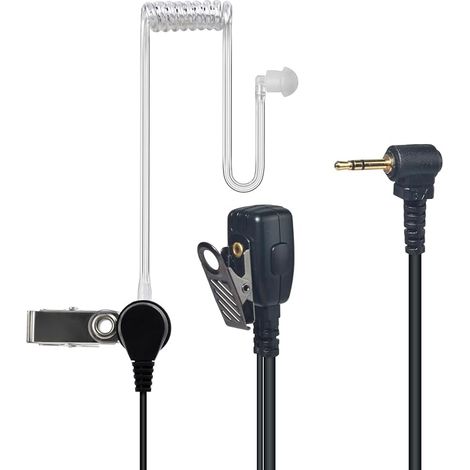 Walkie Talkie Headset with Microphone and Acoustic Tube (1/4)
