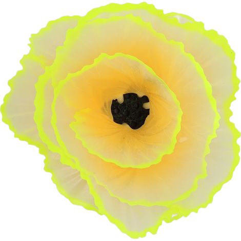 Décoration artificielle de corail, plantes fluorescentes pour aquarium, décoration paysagère jaune (1/5)