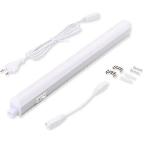 LED Light Bar Strip Lights for Office Kitchen Cabinet Wall Workshop with Switch (30 cm) (1/5)