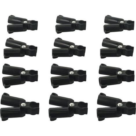 Plant Stake Connectors, Type A Connection Joint Fixed Clip, Climbing Plant Trellis Connector Clip for Tomato Cages and Climbing Plants(16mm) (1/4)