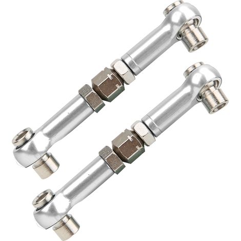 Biellette de direction RC, biellette de servo avant et arrière pour HPI RS4 Sport 3 1/10, accessoires de mise à niveau, argent, référence 113696S (1/5)