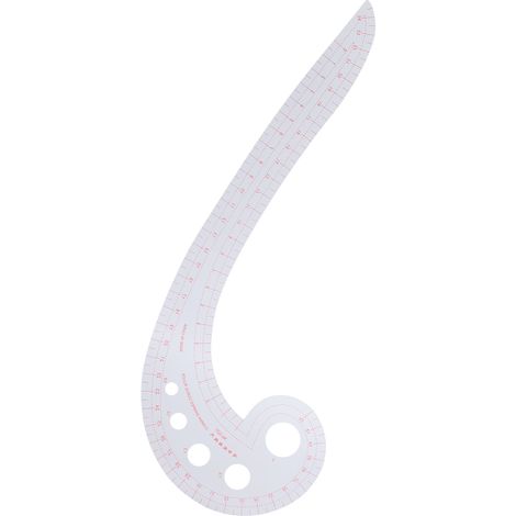 Règle à virgule multifonctionnelle, outil de coupe 6 mots, règle courbe pour la confection de vêtements (1/5)