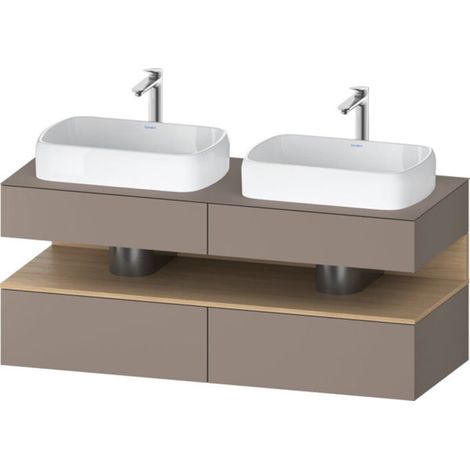 Duravit Collection One Konsolenwaschtischunterbau, 2 Auszüge, 2 (1/2)