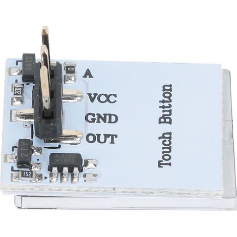 2 pièces HTTM module bouton tactile capacitif anti-interférences 2.7V-6V bleu (1/5)