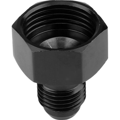 Raccord réducteur en alliage d'aluminium AN10 femelle vers AN6 mâle, adaptateur de ligne de carburant et huile, noir (1/5)