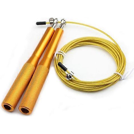 Corde à sauter ajustable pour hommes, femmes et enfants, câble en acier multicolore, équipement d'entraînement CrossFit, outil Aquaforge (1/5)