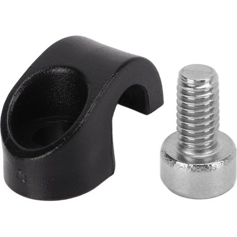 Fixation câble frein vélo, clips en U, collier tuyau changement vitesse C, plastique noir pour VTT route (1/5)