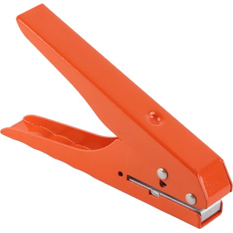 Perforatrice ergonomique portative 8 mm à un trou pour papier, plastique et chants. (1/5)