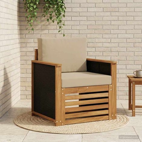 Teenpull – Outdoor Mittelsofa Natur (1/5)